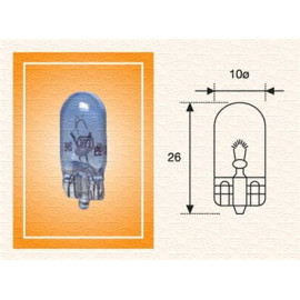 W5W 12B Лампа розжарювання (12V W5W B) MAGNETI MARELLI 002051900000