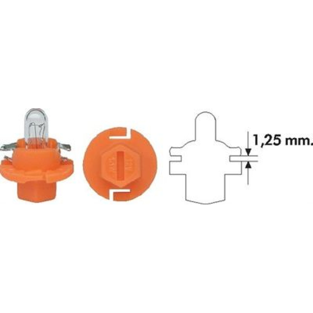 PBX4 1,12W 1 Лампа розжарювання (12V 1,12W PBX4) MAGNETI MARELLI 002053300000