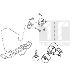 Опора двигателя TEDGUM 00461068