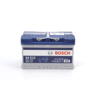 Автомобильный аккумулятор S4 0092S4E111 80Ah 800A BOSCH 0092s4e111