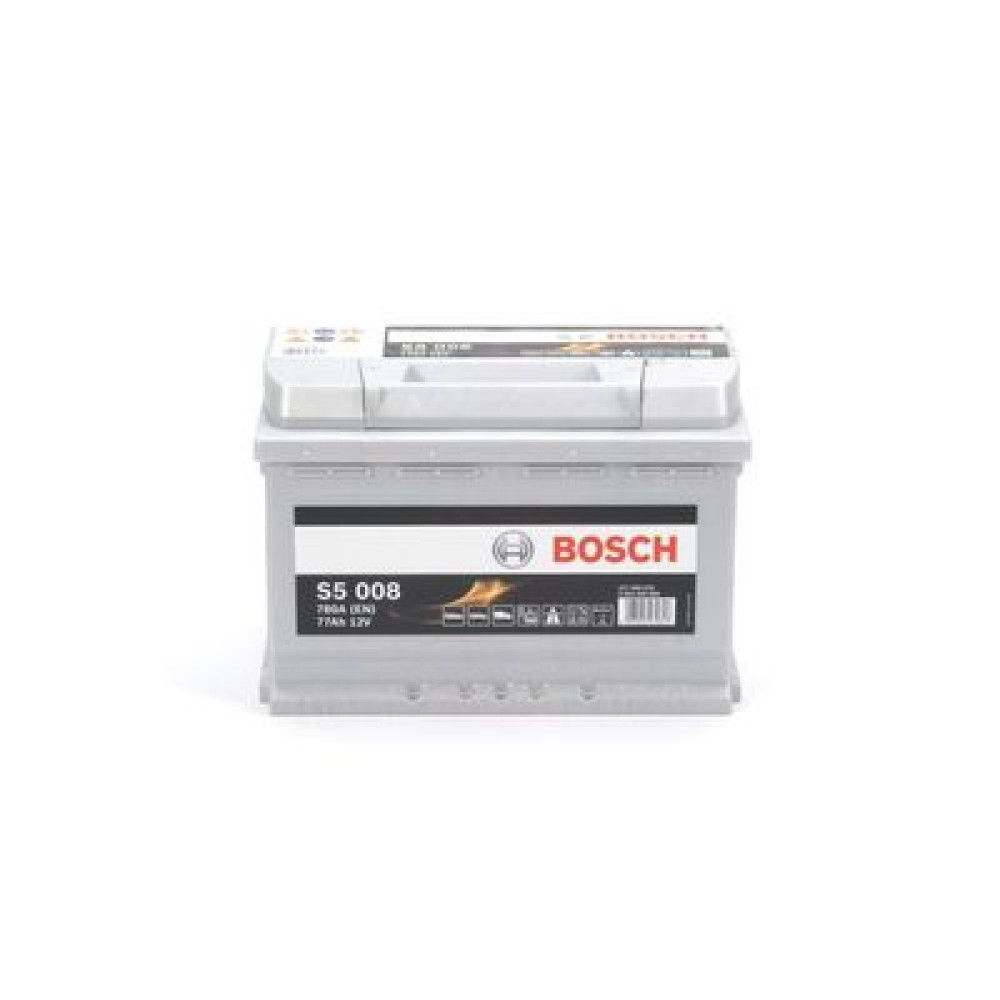 Автомобильный аккумулятор S5 Silver Plus 77Ah 780A R+ BOSCH 0092s50080