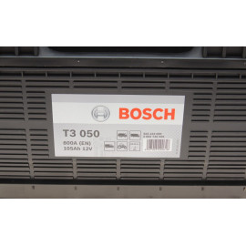 Автомобільний акумулятор T3 0092T30500 105Ah 800A BOSCH 0092t30500