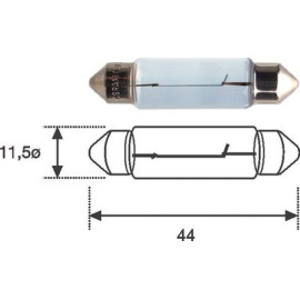 C10W 12L лампа накаливания MAGNETI MARELLI 009461200000