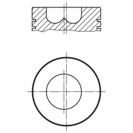 Поршень Iveco/Ducato 2.8TD 94,8mm STD MAHLE 0098901
