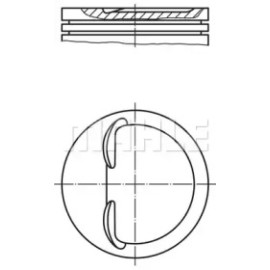 Поршень MAHLE ORIGINAL 0100500
