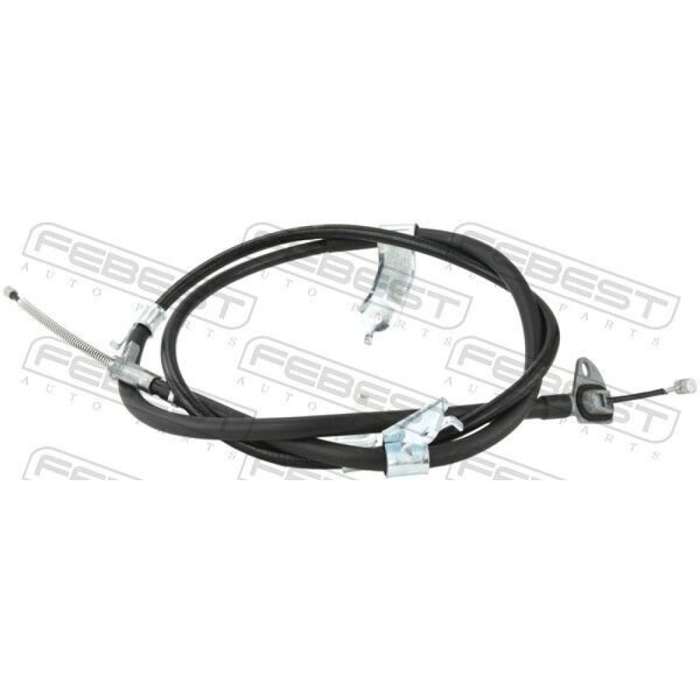 Трос ручного тормоза левый Febest 01100asa42lh