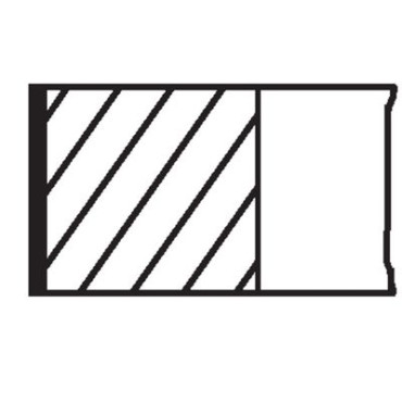 Кольца поршневые MAHLE 01568n2