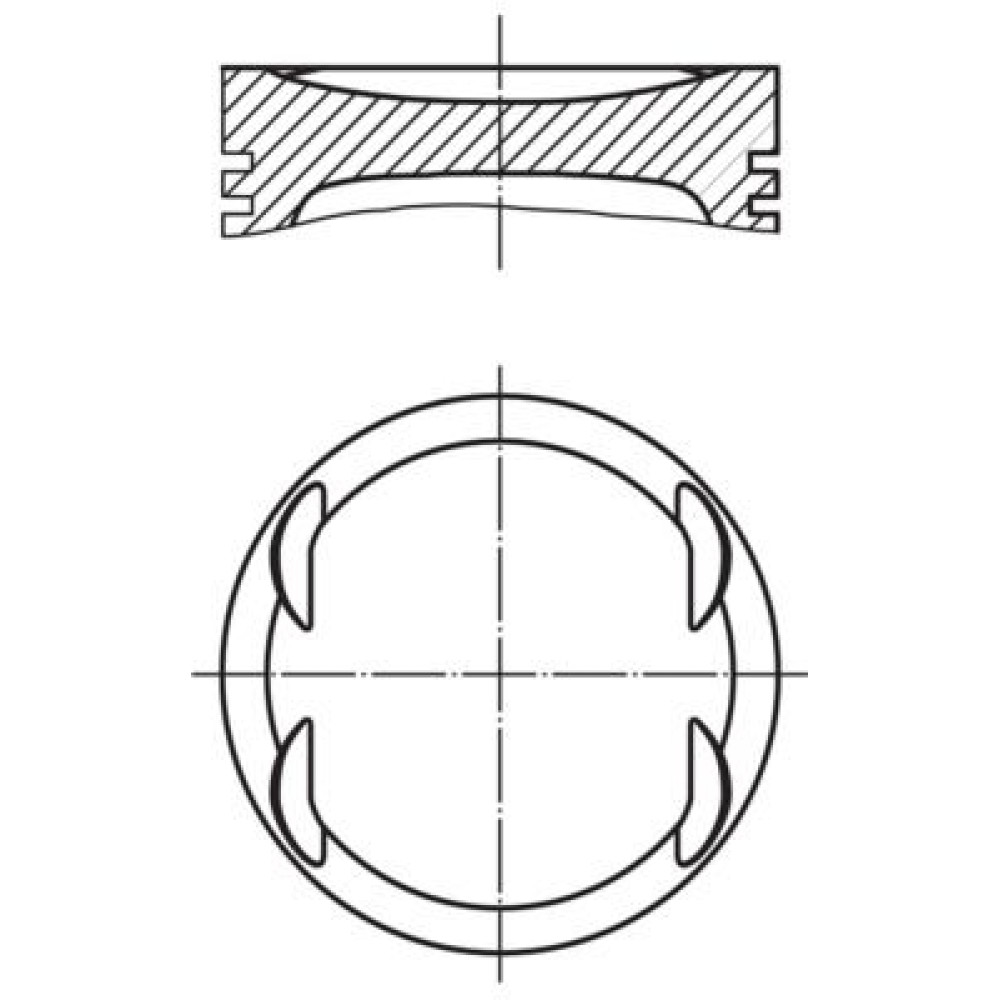 Поршень MAHLE 0157600