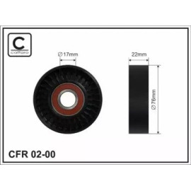 Ролик CAFFARO 0200