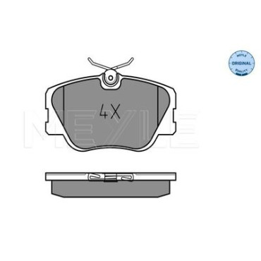 Комплект тормозных колодок из 4 шт. дисков MEYLE 0252094119