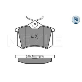 Комплект гальмівних колодок MEYLE 0252096117/pd