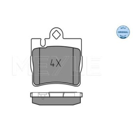 MEYLE 0252307815 Комплект тормозных колодок из 4 шт. дисков MEYLE 0252307815