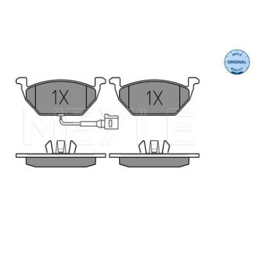 Колодки тормозные дисковые передние MEYLE 0252313119w