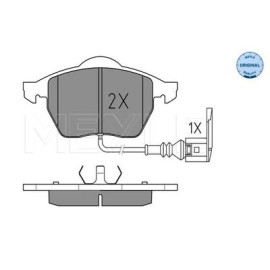 MEYLE 0252339219/w Комплект гальмівних колодок з 4 шт. дисків MEYLE 0252339219/w