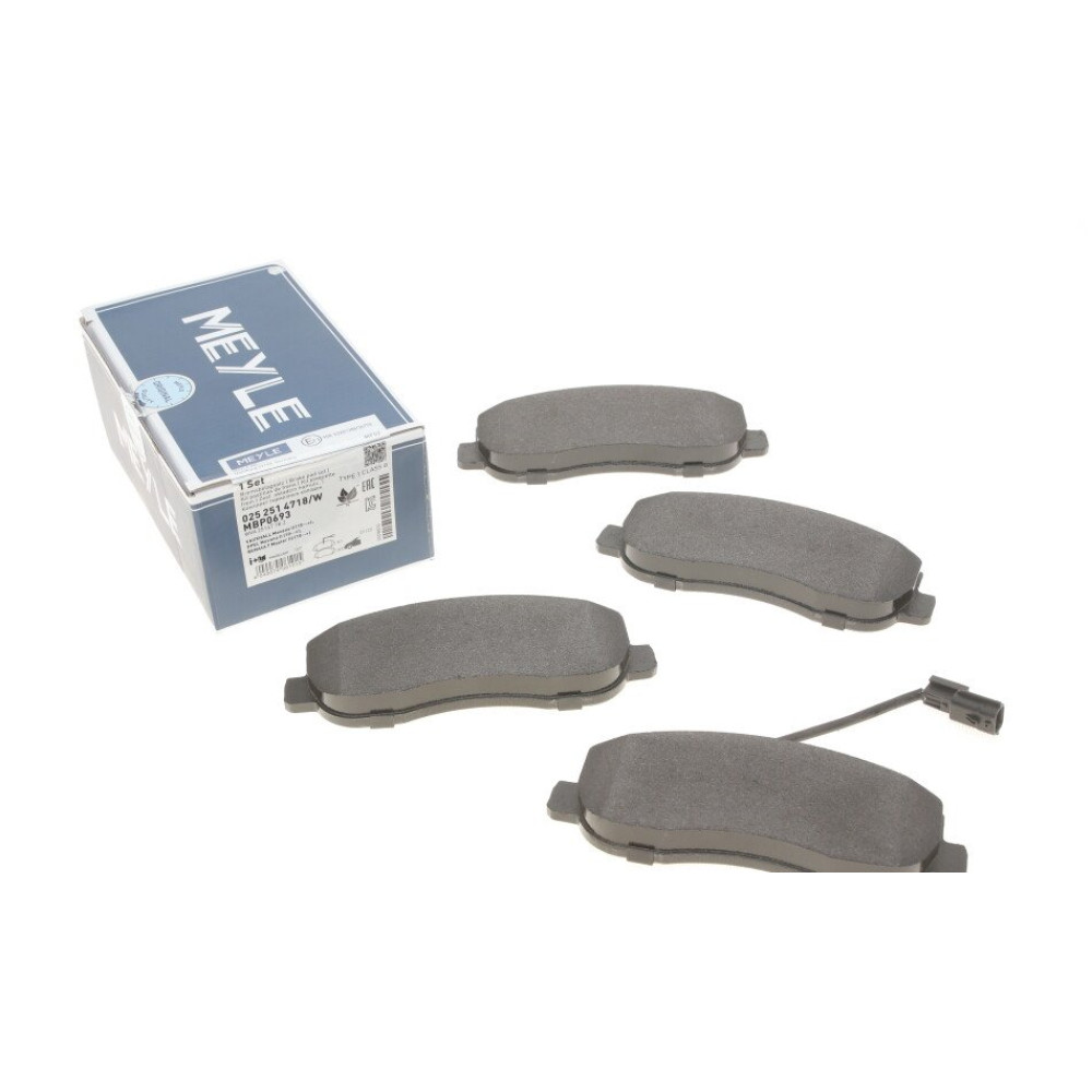 Тормозные колодки передние MEYLE 0252514718w