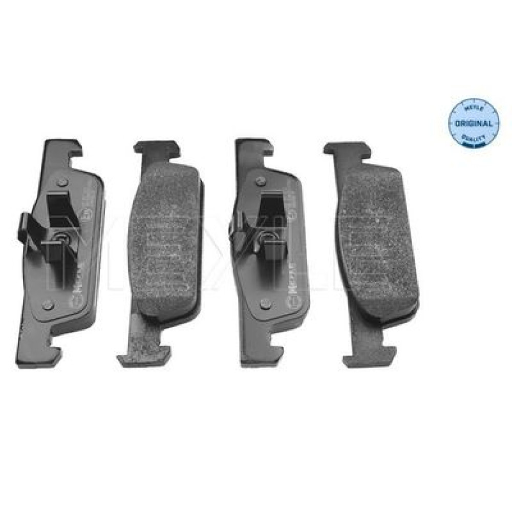 Комплект тормозных колодок из 4 шт. дисков MEYLE 0252570217