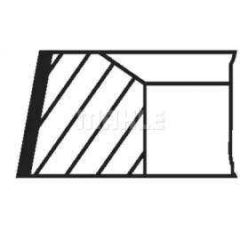 Поршень MAHLE ORIGINAL 028pi00126000