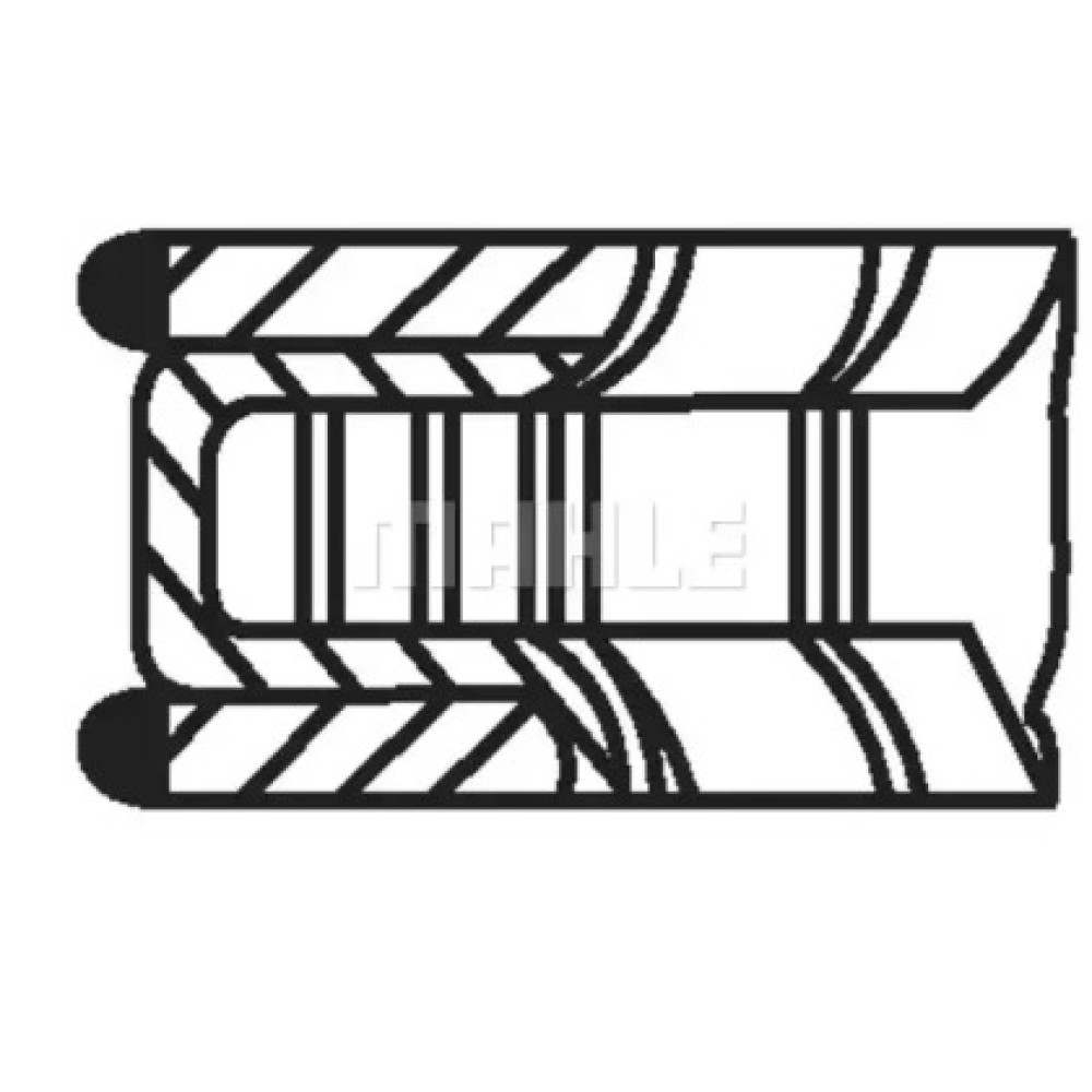 Поршень MAHLE ORIGINAL 028pi00130000