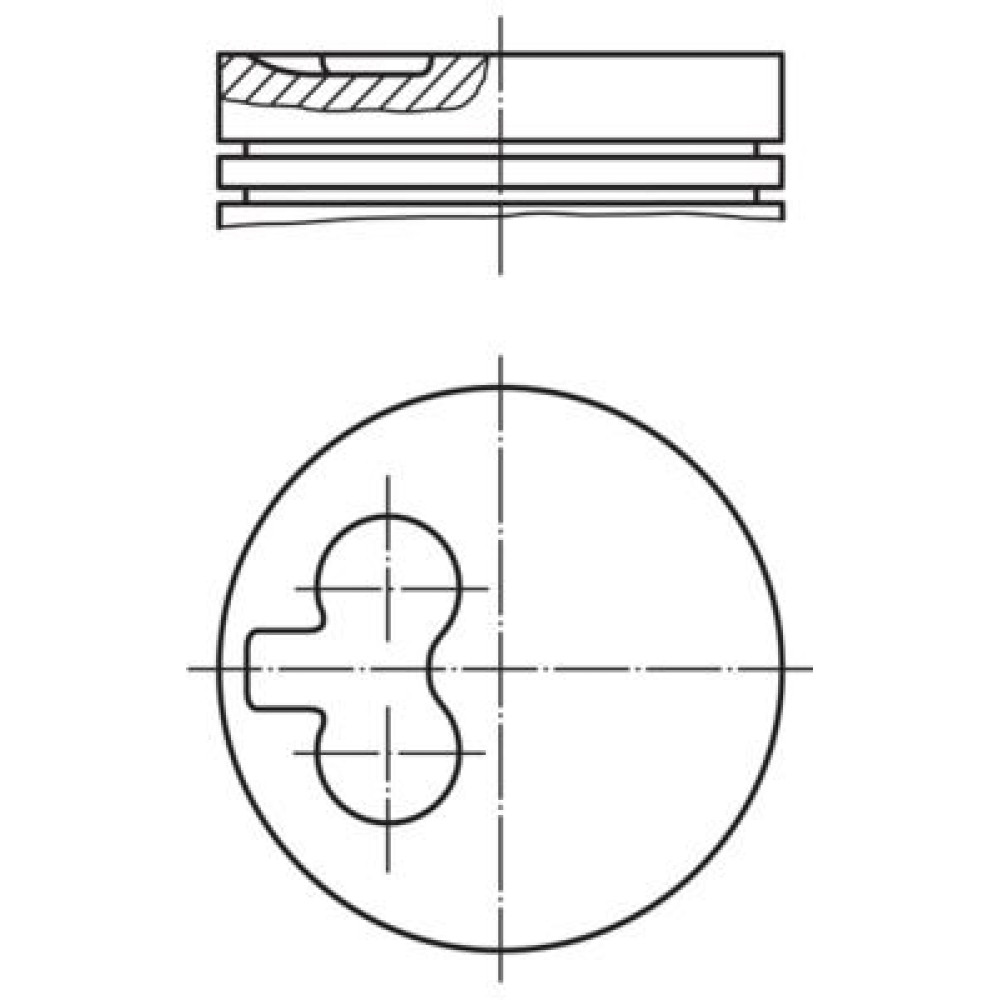 Поршень MAHLE 0298201