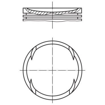 Поршень MAHLE 0308902