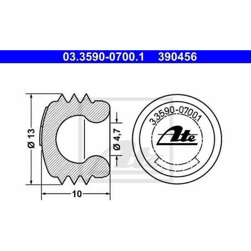 Пробка ATE 03359007001