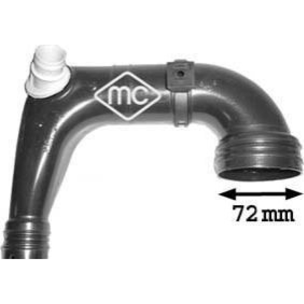 Патрубок турбіни METALCAUCHO 03875