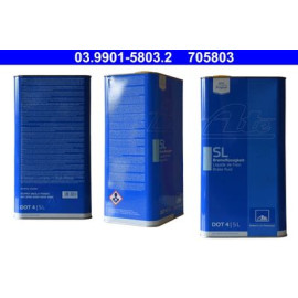 Рідина гальмівна DOT 4, 5л. ATE 03990158032
