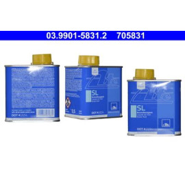 Рідина гальмівна SL DOT 4, 0,5л. ATE 03990158312
