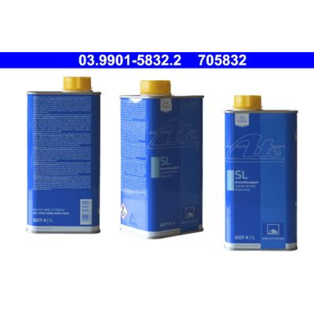 Рідина Гальмівна DOT 4 1л. ATE 03990158322