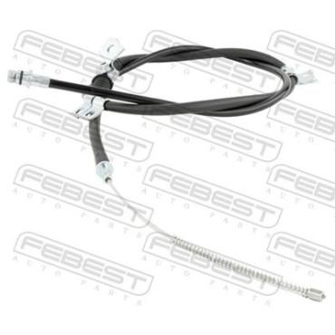 Трос ручного гальма правий Febest 04100v93rh