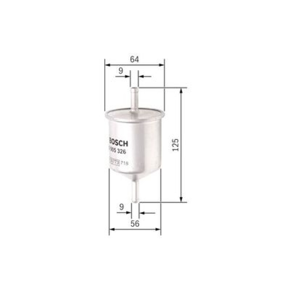 Фильтр топливный BOSCH 0450905326