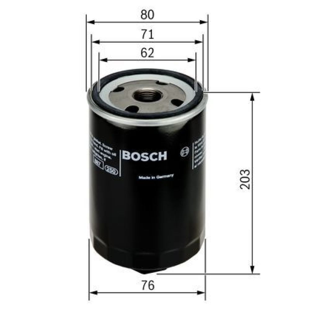 Фільтр оливи BOSCH 0451103338