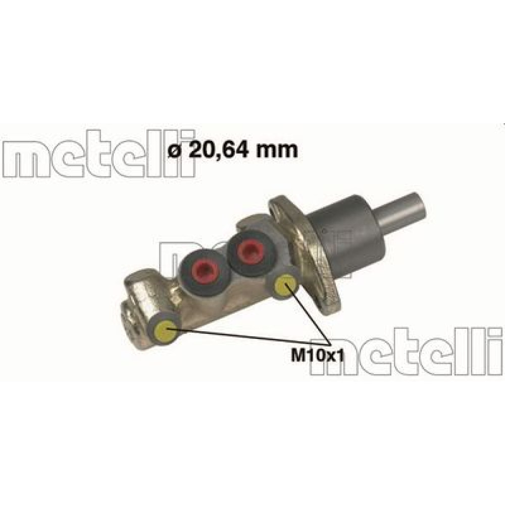Циліндр гідравлічний гальмівний METELLI 050125