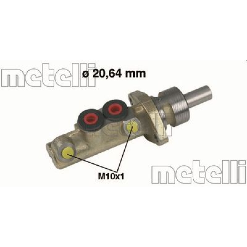 Циліндр гідравлічний гальмівний METELLI 050156