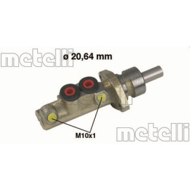 Циліндр гідравлічний гальмівний METELLI 050156