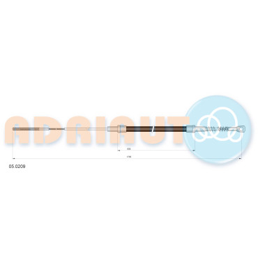Трос ручного гальма ADRIAUTO 050209