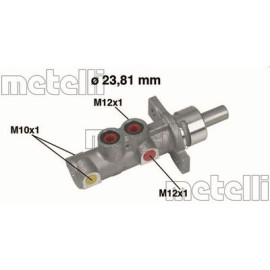 Циліндр гідравлічний гальмівний METELLI 050362