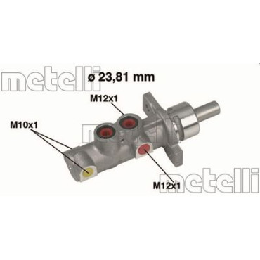 Циліндр гідравлічний гальмівний METELLI 050362