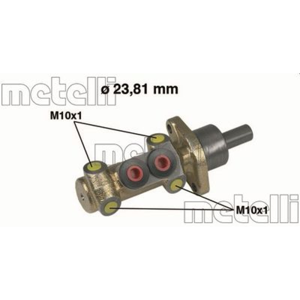 Циліндр гідравлічний гальмівний METELLI 050398