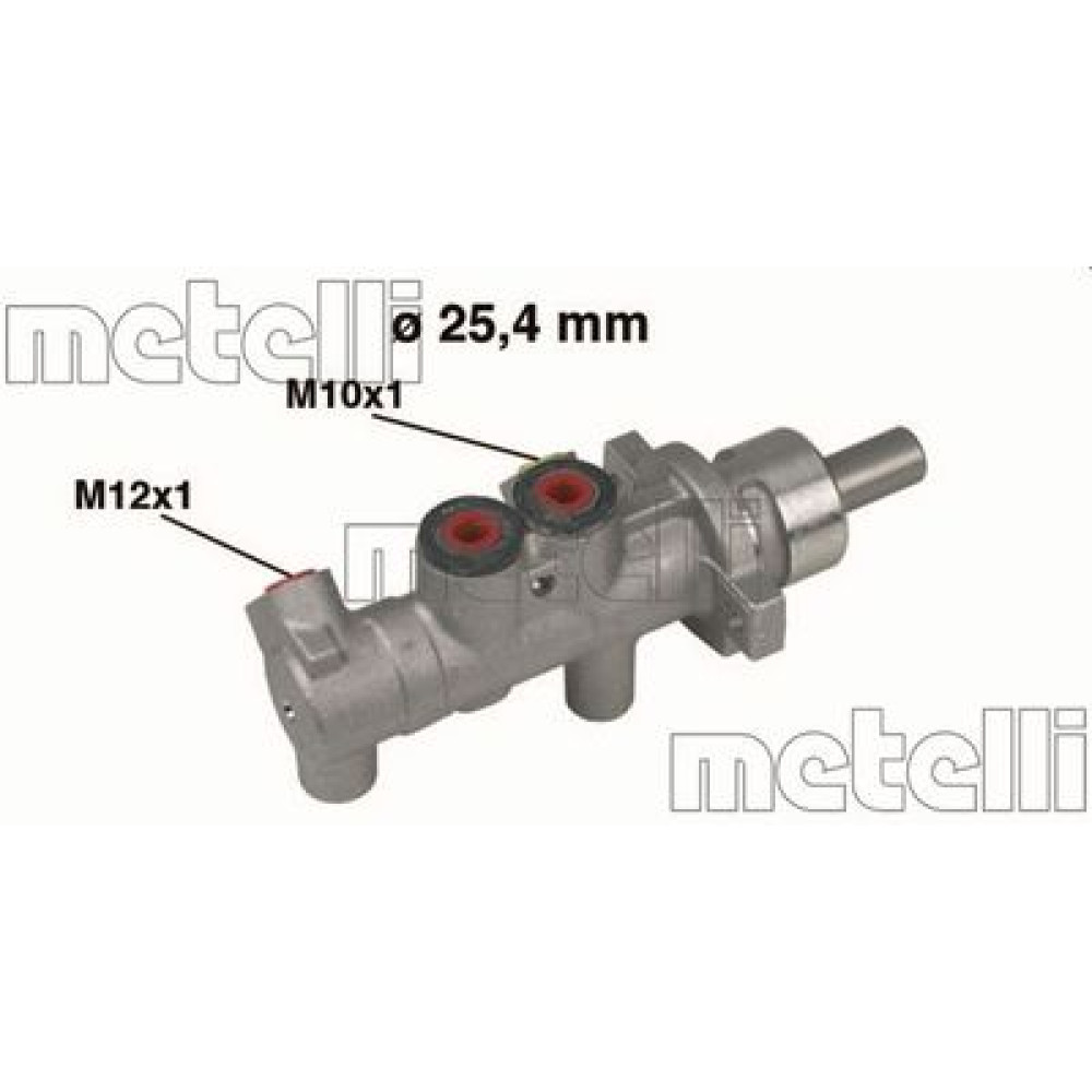 Циліндр гідравлічний гальмівний METELLI 050414