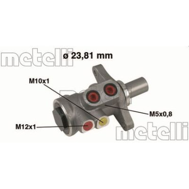 Циліндр гідравлічний гальмівний METELLI 050448