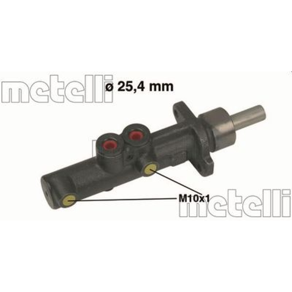 Циліндр гідравлічний гальмівний METELLI 050473