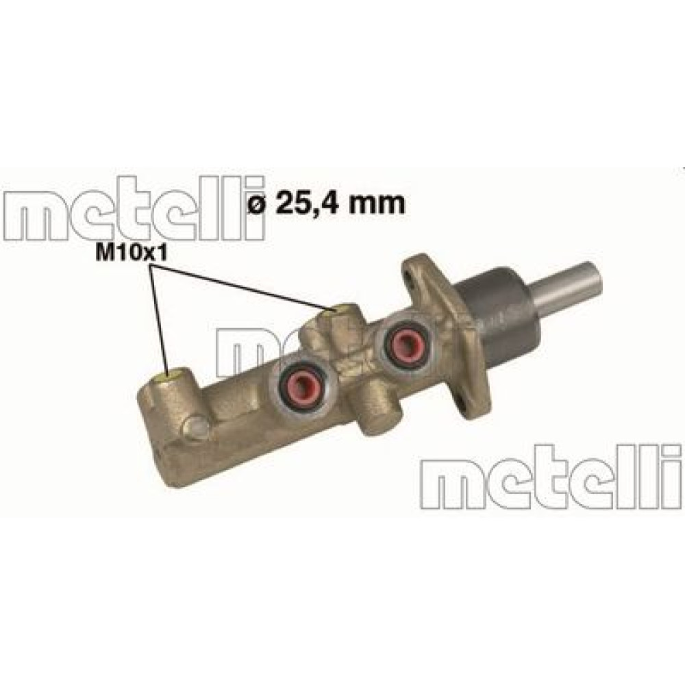 Цилиндр гидравлический тормозной METELLI 050481
