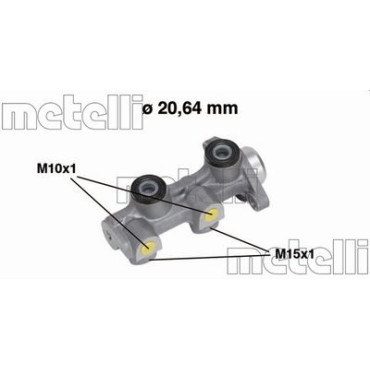 Цилиндр гидравлический тормозной METELLI 050507