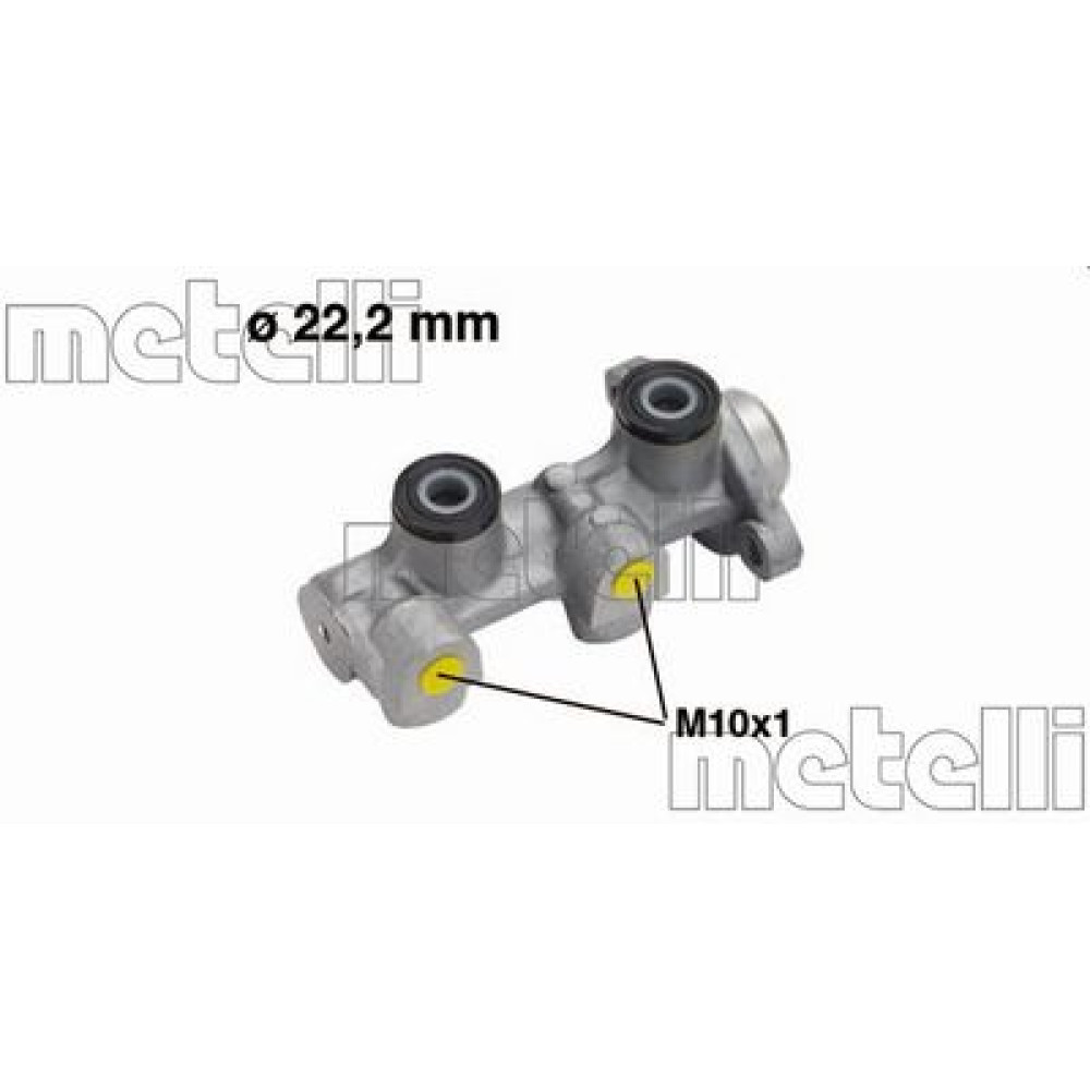 Циліндр гідравлічний гальмівний METELLI 050511