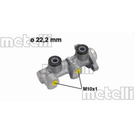 Циліндр гідравлічний гальмівний METELLI 050511
