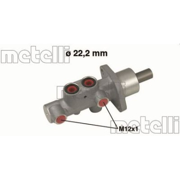 Цилиндр гидравлический тормозной METELLI 050542
