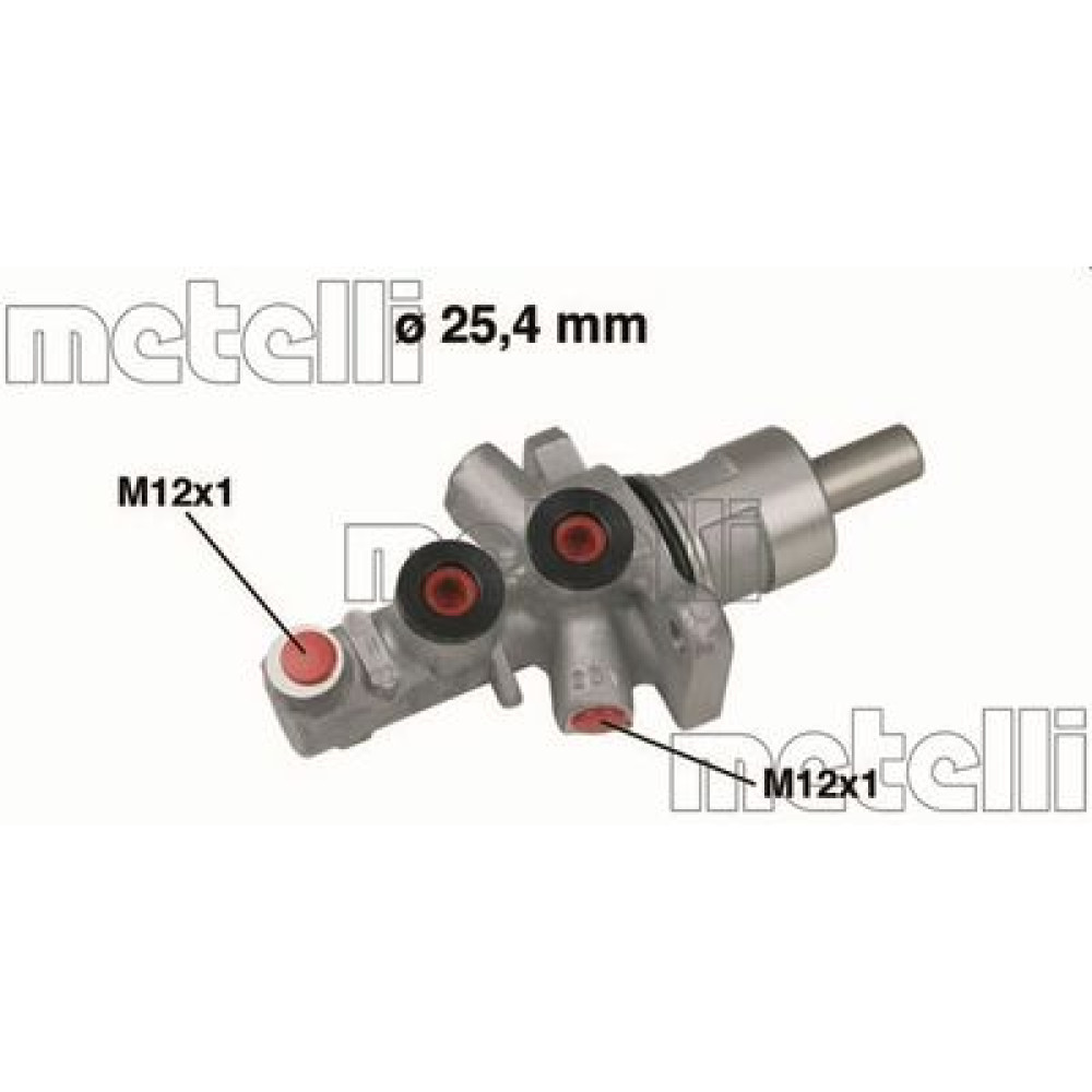 Циліндр гідравлічний гальмівний METELLI 050566