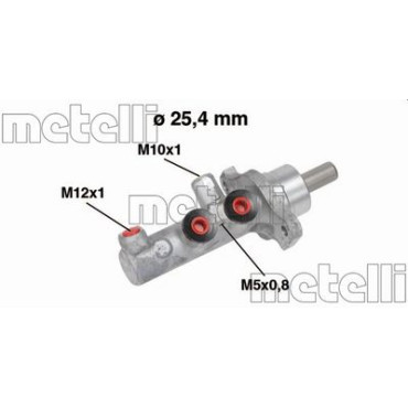 Цилиндр гидравлический тормозной METELLI 050570