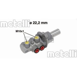 Циліндр гідравлічний гальмівний METELLI 050677